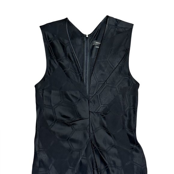 ISABEL MARANT Ravenax Black Midi Satin Dress - Picture 5 of 10